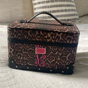Victorias Secret makeup travel case.